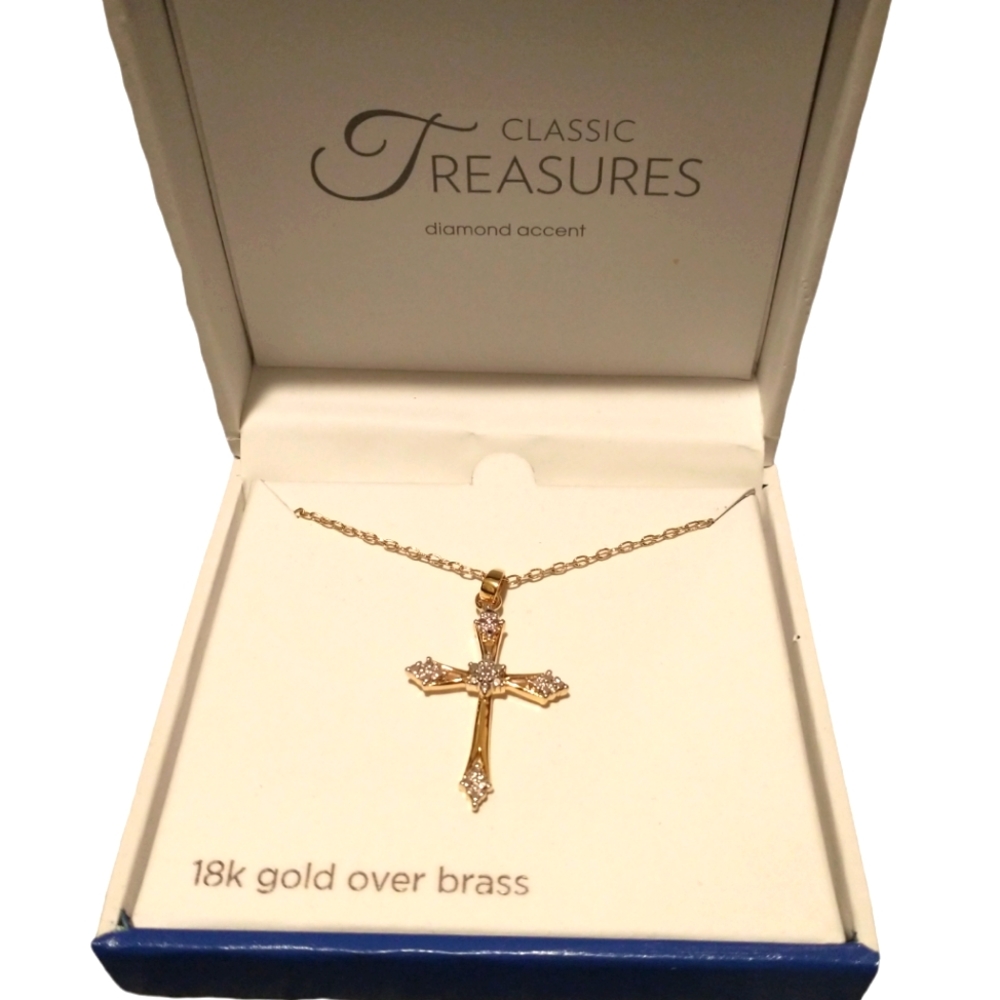 Classic Treasures Cross Necklace